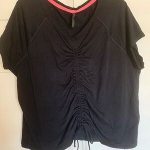 Calvin Klein Black l/w workout top. Size XL.